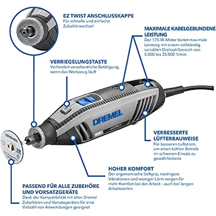 Dremel 4250 Multifunktionswerkzeug 35 – Bild 2
