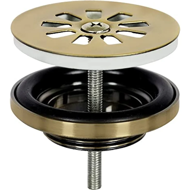 Differnz Flat Waschbecken-Set, kompakte Waschschüssel 38x24x7 cm für moderne WC-Räume – Bild 2