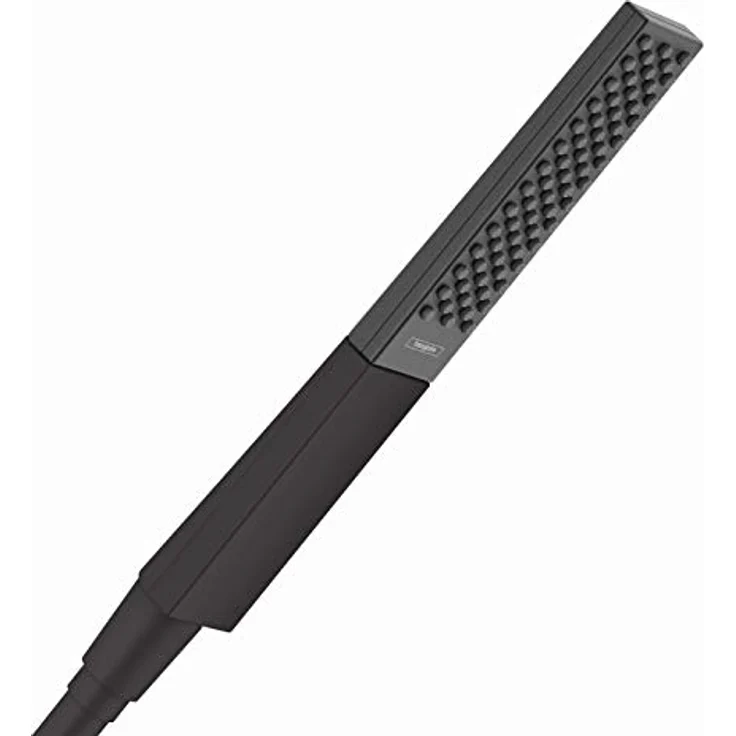 hansgrohe Duschkopf Rainfinity (Stabhandbrause 100mm PowderRain) Mattschwarz – Bild 1