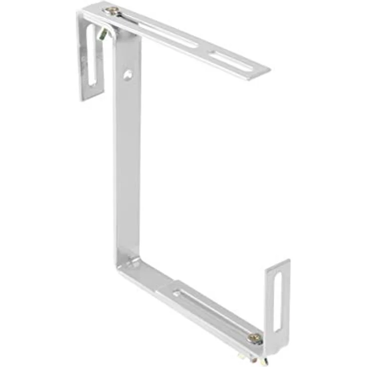 Xclou Blumenkastenhalterung ohne Bohren-Balkonkastenhalter in Weiß Haken & Halter, 18,5x4,5x17 cm – Bild 4