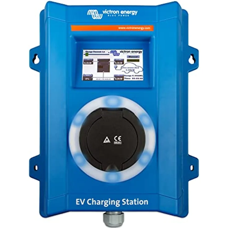 Victron Energy EV-Ladestation, 170-265 VAC 22 kW, Ladegerät für Elektrofahrzeuge, Wi-Fi- und Bluetooth-fähig – Bild 4