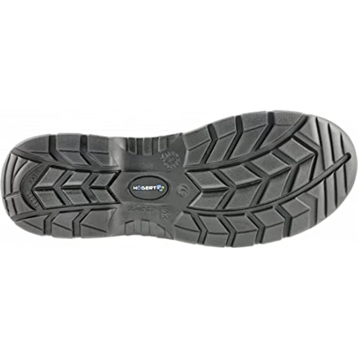 Högert Technik MURITZ, Winter-Arbeitsstiefel S3 SRC 45, isolierte Stiefelette, schwarz – Bild 5