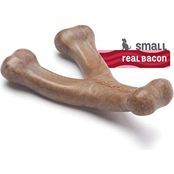 Benebone - Puppy Wishbone Bacon S, 13cm - (854111004729) – Bild 4