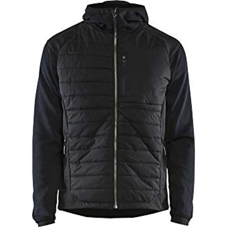 BLÅKLÄDER 593021178699XXL Hybrid Jacke, Dunkel Marineblau/Schwarz, Größe XXL mit dünnem aber warmen Polsterung an Vorder- und Rückseite – Bild 1
