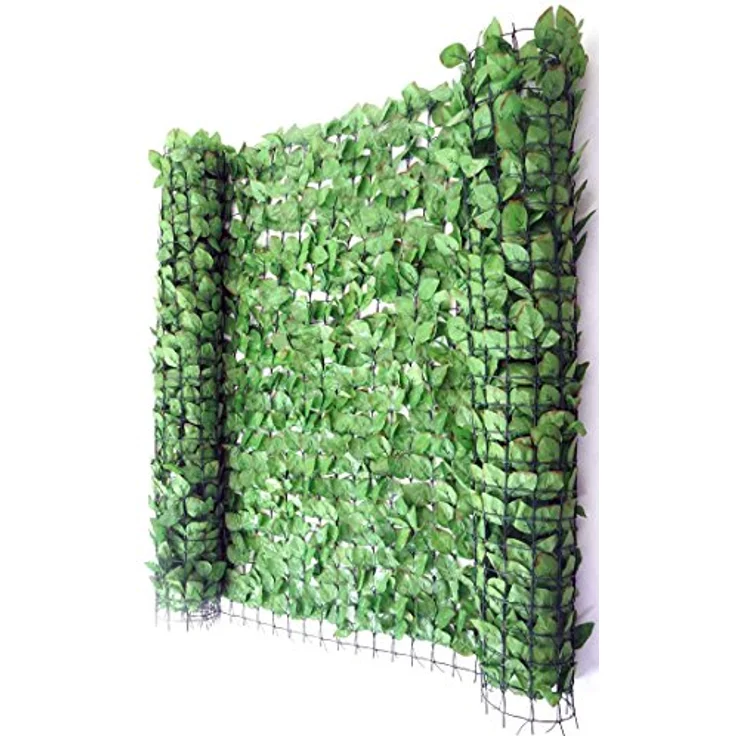 Balkonsichtschutz Buchenhecke, Windschutz Verkleidung für Terrasse Zaun ~ 300x100cm – Bild 3