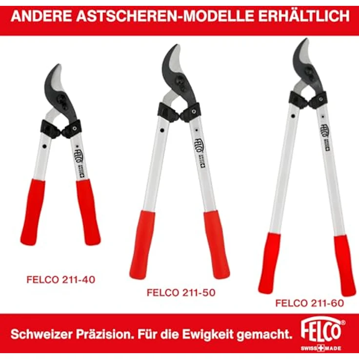FELCO 211-40 Zweihand-Baumschere aus Aluminium 40cm – Bild 8