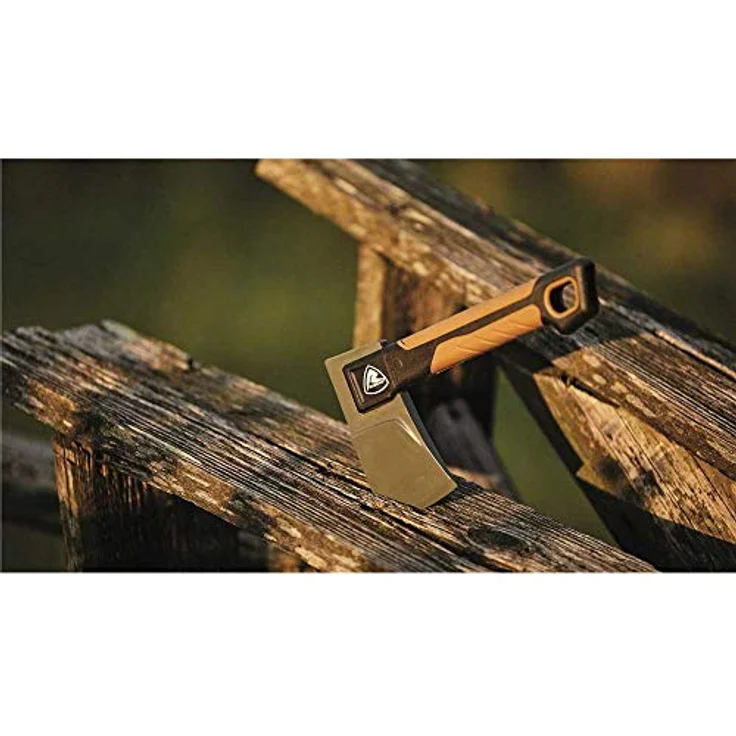 Robens Dixie Axe 14", leichte Axt mit glasfaserverstärktem Griff und Carbonstahlklinge, inklusive Klingenschutz – Bild 3
