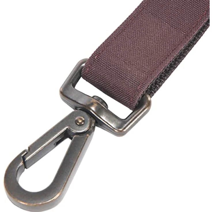 Carhartt Nylon Duck Dog Leash, Deep Wine, Large - Robuste Hundeleine mit Enten-Leinen-Gewebe, reflektierenden Nähten und Metallverschluss – Bild 3