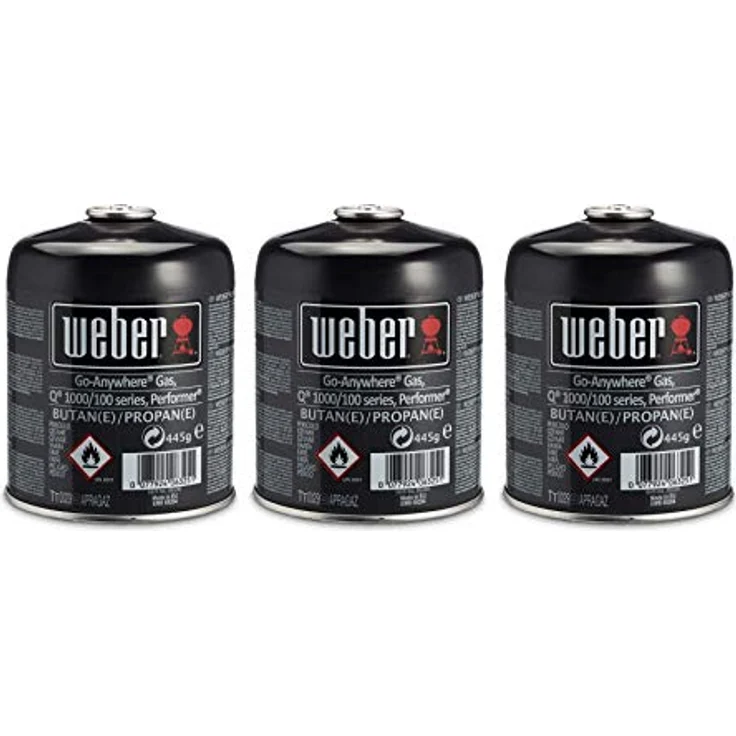 Weber Gas-Kartusche 3er-Pack - Preisvergleich – Bild 2