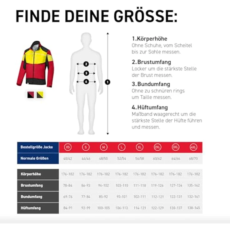 Kübler Forst Ultrashell Jacke 1750, ergonomische Arbeitsjacke mit reflektierenden Elementen und Mesh-Ventilation, Größe M – Bild 9