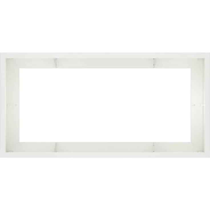 vidaXL Beetumrandung Stützmauer, 6-teilig, 200 x 100 x 40 cm, wetterbeständige Stahlkonstruktion, weiß, modulares Design – Bild 9