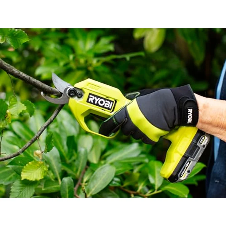 Ryobi Akku-Gartenschere RY18SCA, Astschere, Strauchschere, 1500 Schnitte mit einer Akkuladung, 18V – Bild 6