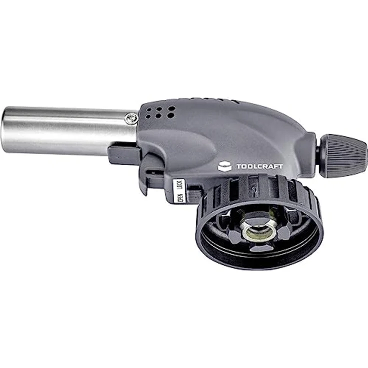 TOOLCRAFT Lötkolben Gasbrenner, max. Temperatur 1500 °C, inkl. Bajonettverschluss und Butan-Patronen – Bild 2