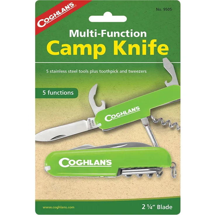 Coghlans Taschenmesser 'Camp Knife' 5 Funktionen