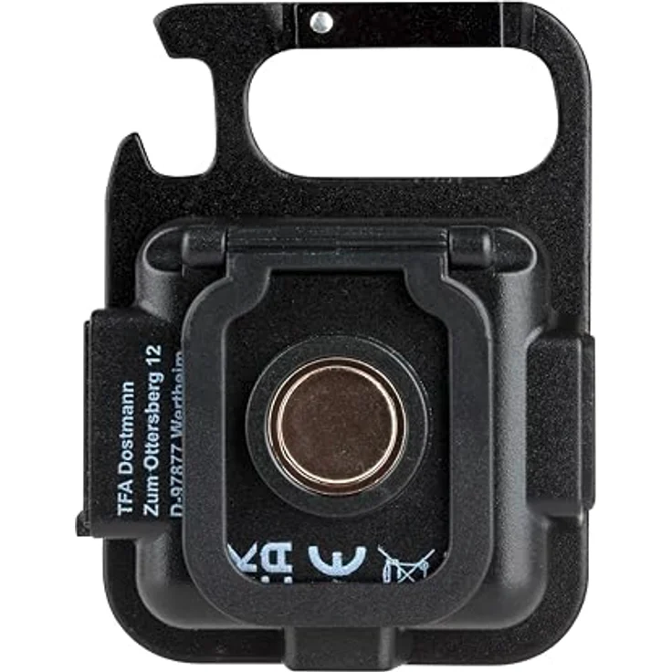 TFA Dostmann Mini LED Arbeitsleuchte COB, 43.2040, Inspektionsleuchte, tragbar, magnetische Werkstattlampe, Outdoor, inkl Flaschenöffner, 6 Watt, 5 Leuchtmodi, schwarz – Bild 4