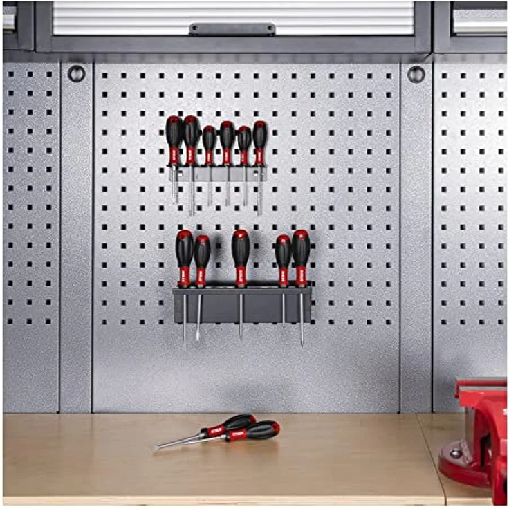 STIER Schraubendreher-Satz Big Pack 13-teilig mit SilverTip-Spitze, 3K-Kraft-Griff und Schlitz-, Phillips-, Pozidriv- und Torx-Schraubendrehern – Bild 4