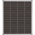enjoy solar 182mm Monokristallines Solarpanel 20W–210W, PERC-Zellen, schwarzer Rahmen, hohe Effizienz mit 23,1% und 10 Multi-Busbars