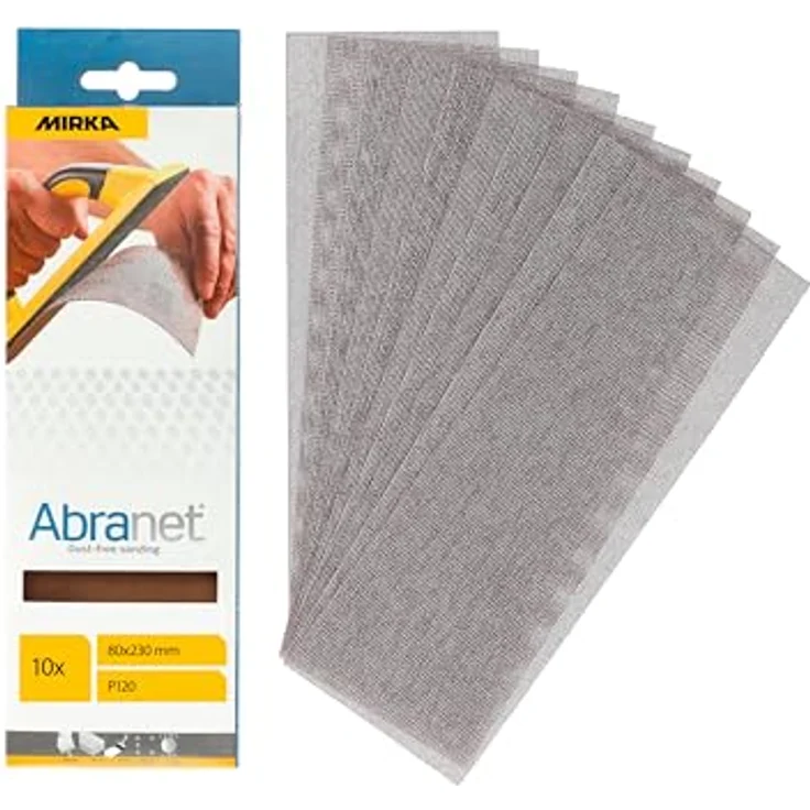 Mirka ABRANET 80x230mm Grip K120 10 pcs – Bild 2