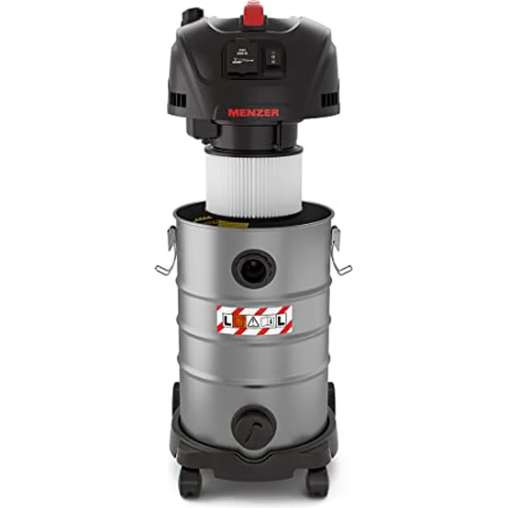 MENZER Sicherheitssauger (Nass- und Trockensauger) VCL 330, Staubklasse L, 30 Liter, antistatisch vorbereitet – Bild 2