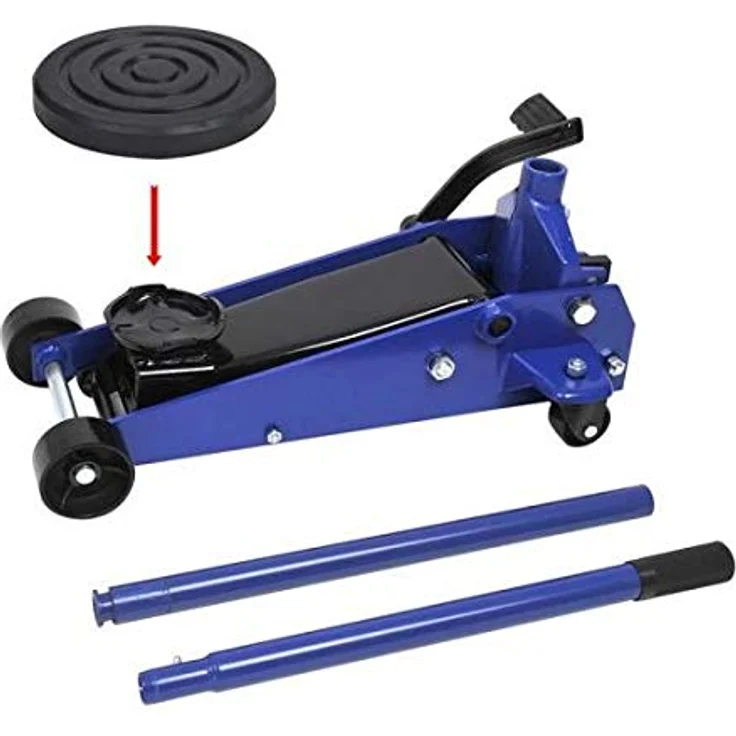 ProPlus Gummiauflage Ø135 mm für Wagenheber Teller 127 mm, Gummiblock, 20 mm dick – Bild 2