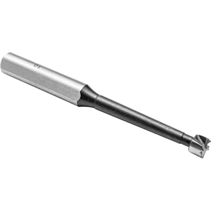Ent European Norm Tools - ENT 40410 Multi-Spur-Bit metrisch - Durchmesser (D) 10 mm, NL 60 mm, GL 120 mm, S 12,7 mm mit 3 Flächen – Bild 5