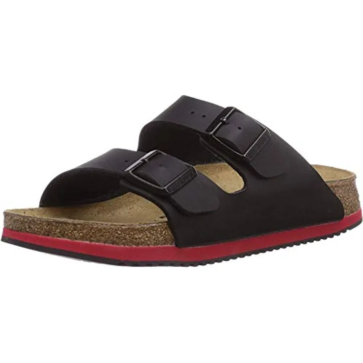 BIRKENSTOCK Schuhe Arizona SL Birko-Flor Schmal Black (230116) 47 Schwarz