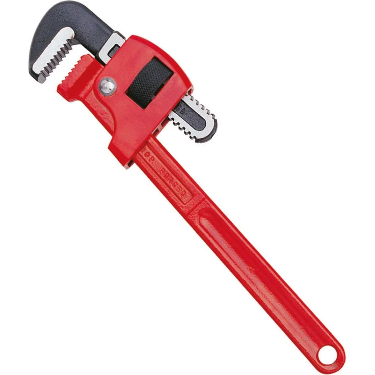 Virax 012535 STILLSON Rohrzange, 350 mm, gehärteter Spezialstahl, integrierter Federmechanismus, für Rohre bis 1 1/2" (49 mm)