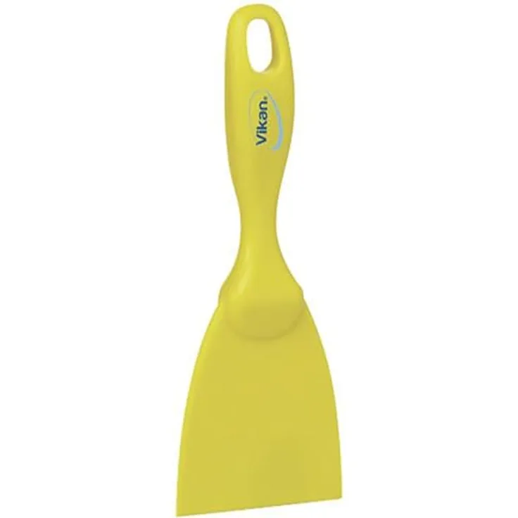 Vikan Hygiene Handschaber, Gerade, Polypropylen, Gelb, 75mm