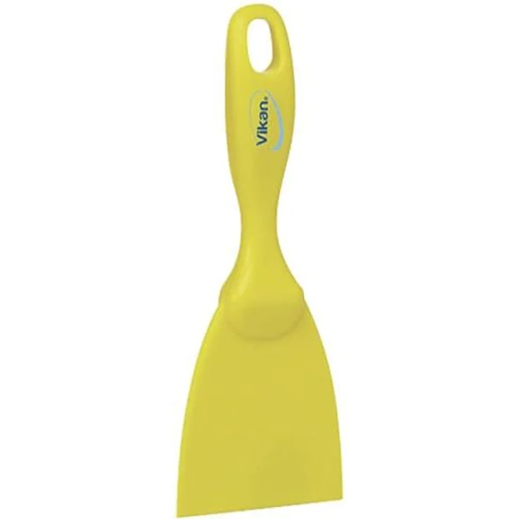 Vikan Hygiene Handschaber, Gerade, Polypropylen, Gelb, 75mm – Bild 1