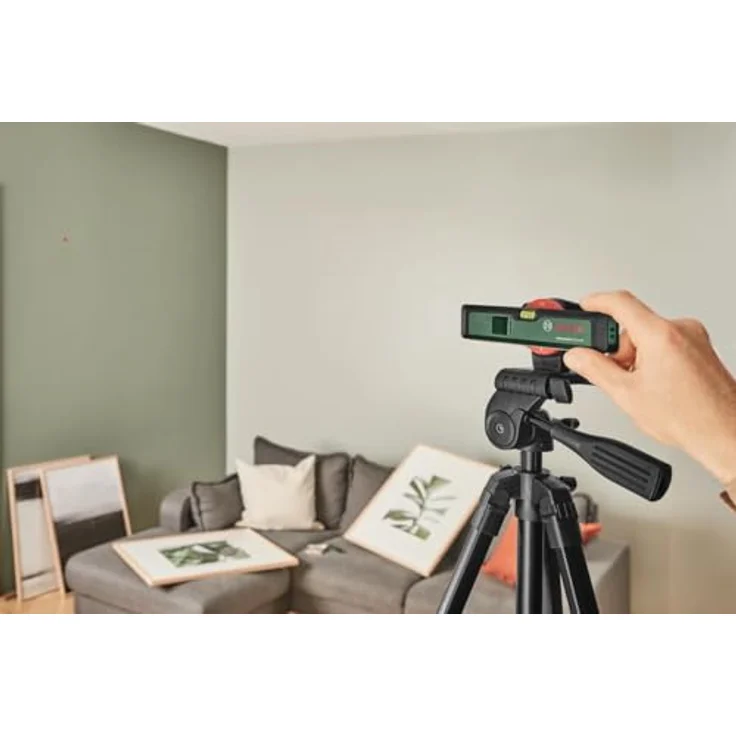 NoName BOSCH Laser-Wasserwaage UniversalWallLevel, kompakte Wasserwaage mit Laserpunkt und -linien, Genauigkeit ± 0,5 mm/m, inklusive Wandhalterung und Batterien – Bild 6