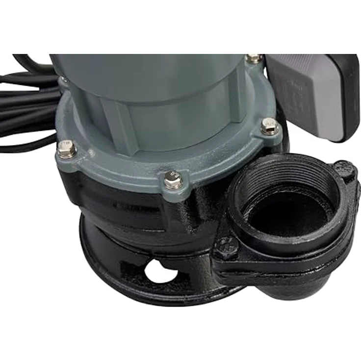 CHM GmbH Schmutzwasserpumpe Magnum 4500 Fäkalienpumpe H.max 20m, 30.000 L/h mit C-Schlauch 20 m für Partikel bis 30mm, 2 Zoll Storz Anschluss – Bild 4