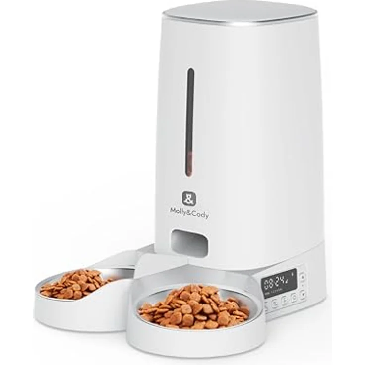 Molly&Cody LUCKY automatischer Futterspender für Haustiere, 4 l mit individueller Fütterungsprogrammierung – Bild 1