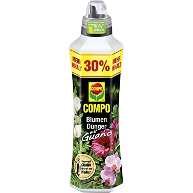 Compo Blumendünger Compo 12031 Guano Fluessigd.1,3 Ltr. – Bild 2