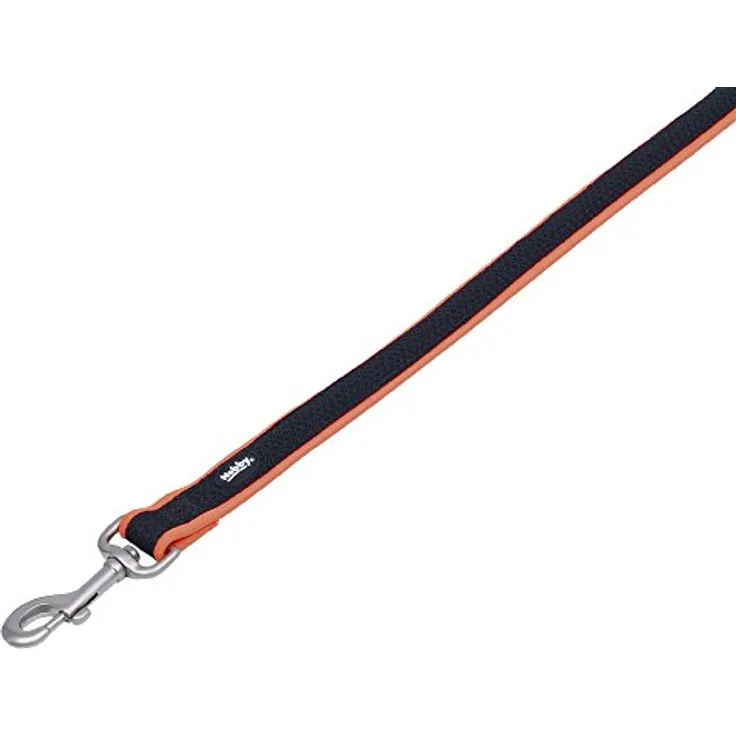 Nobby Leine Mesh Preno, neon orange L: 120 cm, B: 15/20 mm, 1 Stück