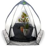 Bio Green Überwinterungszelt/Foliengewächshaus Tropical Island Breeze L | hochwertige RainExo-Folie | 2 große Belüftungsöffnungen | 200 x 240 cm, grün