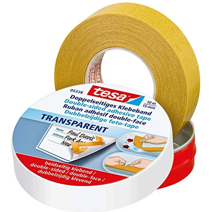 Bastelband tesa Doppelband, PP, beidseitig klebend, 10 m - Preisvergleich – Bild 5