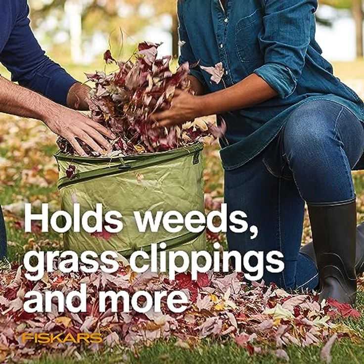 Fiskars Känguru-Gartensack mit harter Unterseite, ca. 18 l – Bild 3