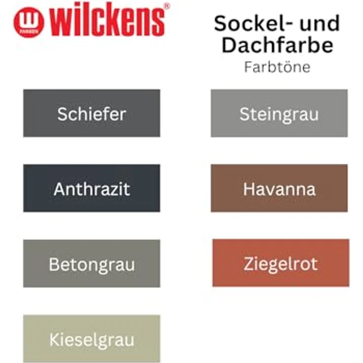 Wilckens - Wilckens 5l Sockel u. Dachfarbe anthrazit Sockelfarbe Außenfarbe Farbe Lack - grau – Bild 4