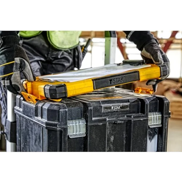 DeWalt T-Stak Clipboard DWST82732-1 - Praktische Aufbewahrung mit 180° LED-Licht, Gummierte Ecken – Bild 12