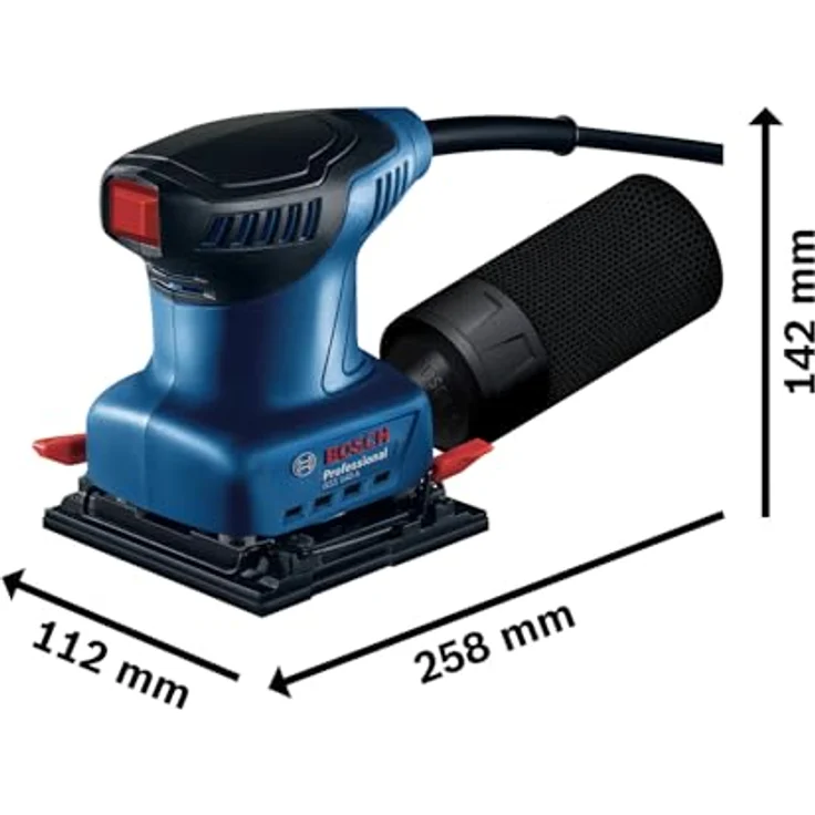 Bosch Professional Schwingschleifer »GSS 140 A«, 220 W, ideal zum schleifen von Holz, Holzwerkstoffen und Putz – Bild 5