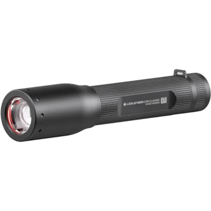 Ledlenser C3R Classic wiederaufladbare LED Taschenlampe | 140 Lumen helle Taschenlampe | 100m Leuchtweite | einstellbarer Fokus | IP54 | lange Batterielebensdauer | Taschenlampe Camping, Outdoor – Bild 1