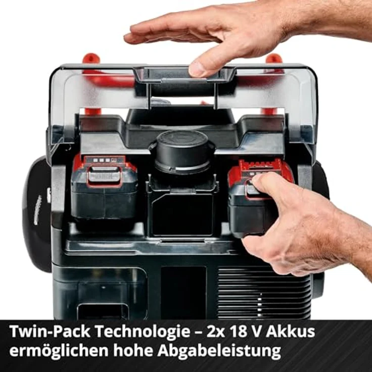 Einhell, Kompressor, Einh Akku-Kompressor TE-AC 36/150 Li OF-Solo (8 Bar, 6 l) in Blau – Bild 7