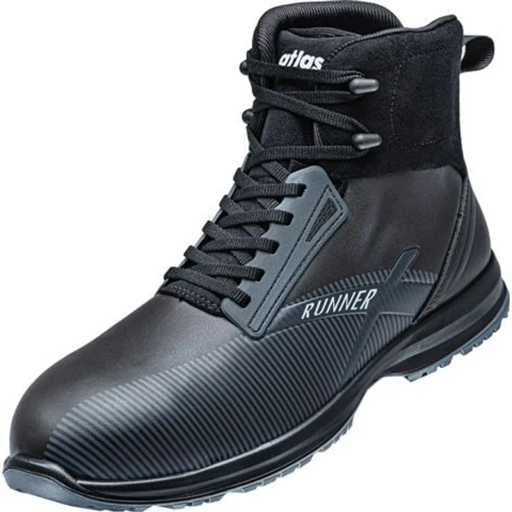 ATLAS RUNNER 305 ESD, knöchelhoher Sicherheitsschuh S3 mit LIGHT KNIT Obermaterial und RUN-3 Sohlen-System