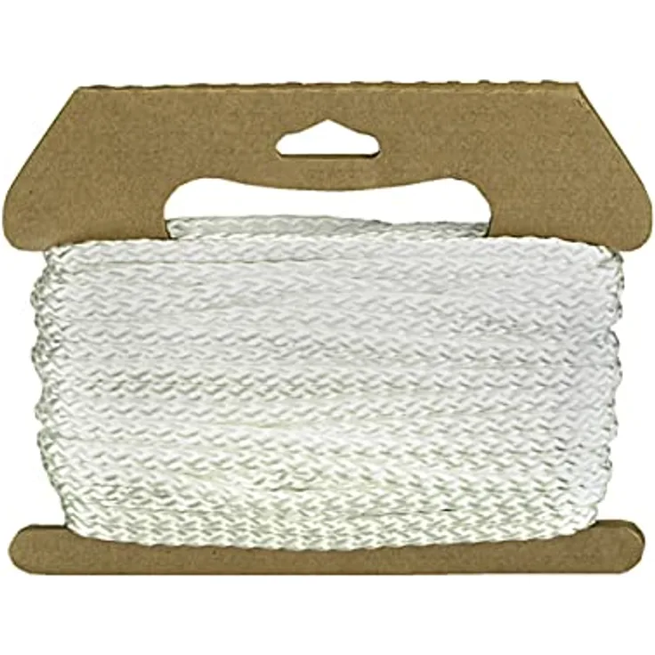 Connex DY2701731 Mehrzweckseil, 6.0 mm x 20 m, gefertigt nach DIN 83307, weiß