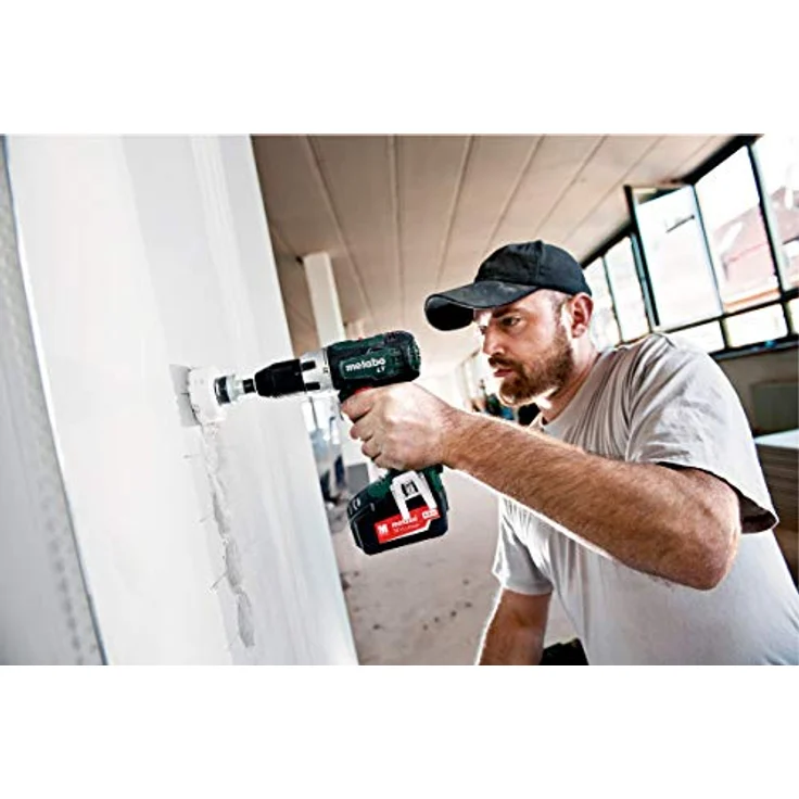 Metabo Akku Bohrschrauber BS 18 LT SET (3x 4,0 Ah 18 V Werkzeugakku Ladegerät, Akkuschrauber mit Metaloc Koffer) 602102960 – Bild 3