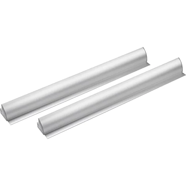 enjoy solar Solarmodul Halterung Aluminium 550mm, Haltespoiler Dachführung Silber, optimal für Wohnmobile, Caravans und Boote – Bild 1