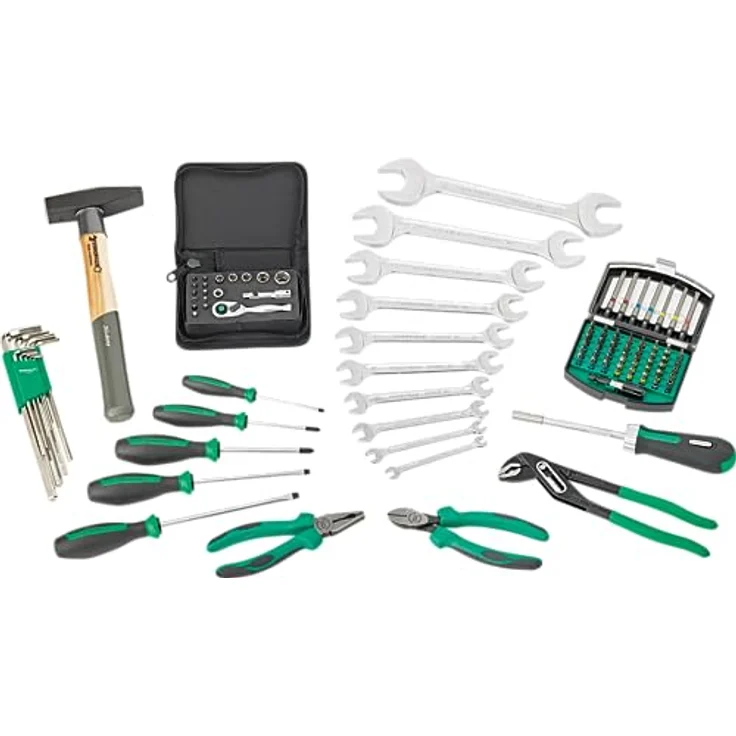 Stahlwille MultiUse Werkzeug-Set 105-tlg. im Rucksack Trolley, mobil einsetzbar, inkl. gepolstertem Notebookfach – Bild 3
