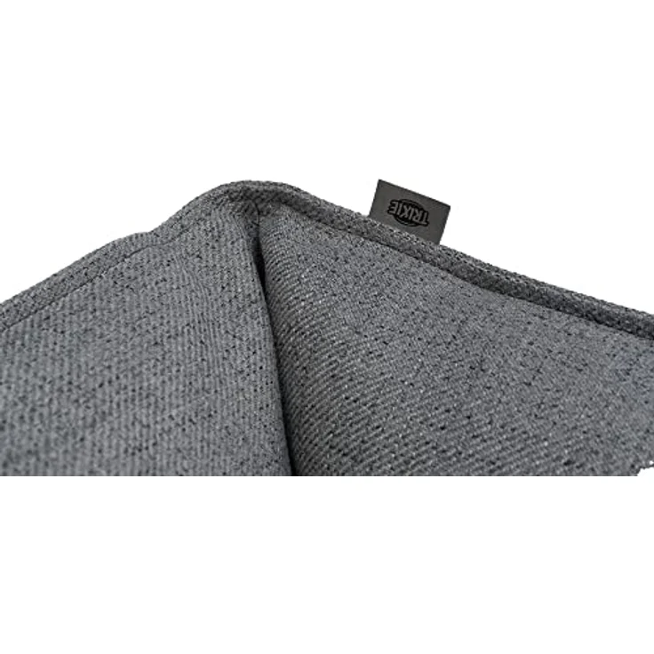 TRIXIE modernes und besonders gemütliches Hundebett Talis mit rutschfestem Boden, eckig, 120 x 80 cm, Grau - 37580 – Bild 4