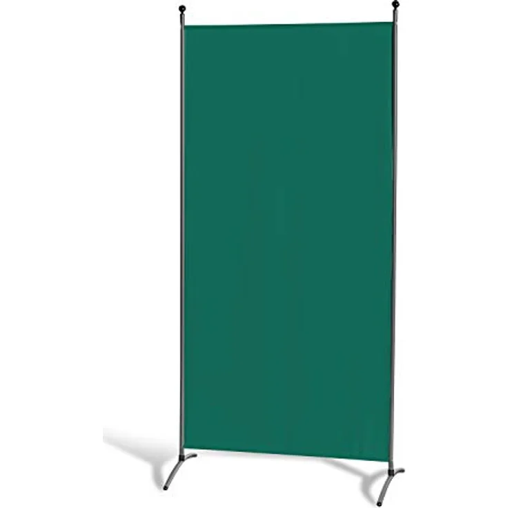GRASEKAMP Qualität seit 1972 Stellwand 85 x 180 cm - Grün - Paravent Raumteiler Trennwand Sichtschutz