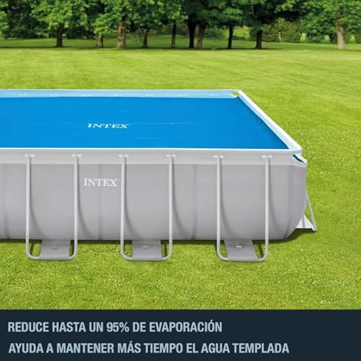 Intex Pool-Solarplane Blau 488x244 cm Polyethylen – Bild 7